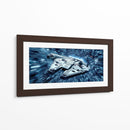 Millenium Falcon - DeLaVegaGaming | Cuadro decorativo de Canvas Lab