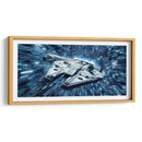 Millenium Falcon - DeLaVegaGaming | Cuadro decorativo de Canvas Lab