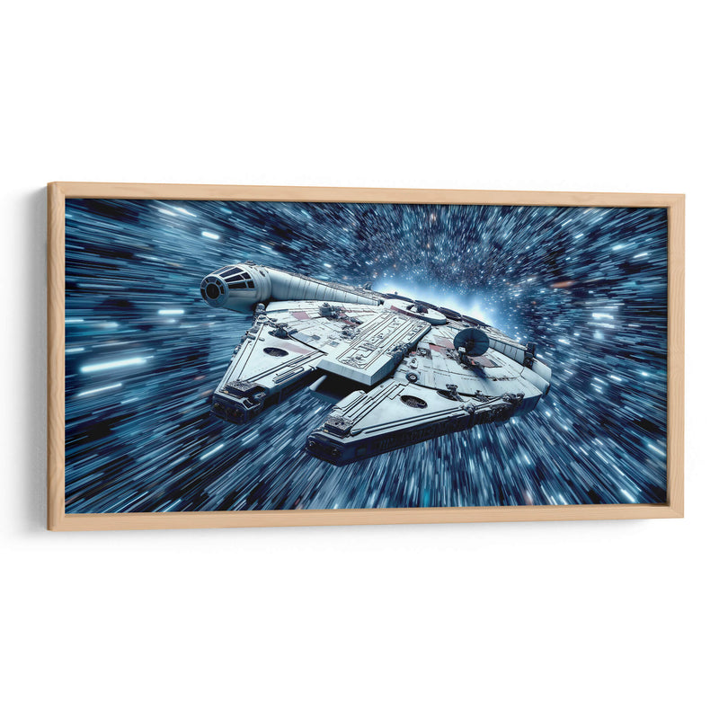 Millenium Falcon - DeLaVegaGaming | Cuadro decorativo de Canvas Lab