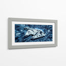 Millenium Falcon - DeLaVegaGaming | Cuadro decorativo de Canvas Lab