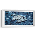 Millenium Falcon - DeLaVegaGaming | Cuadro decorativo de Canvas Lab