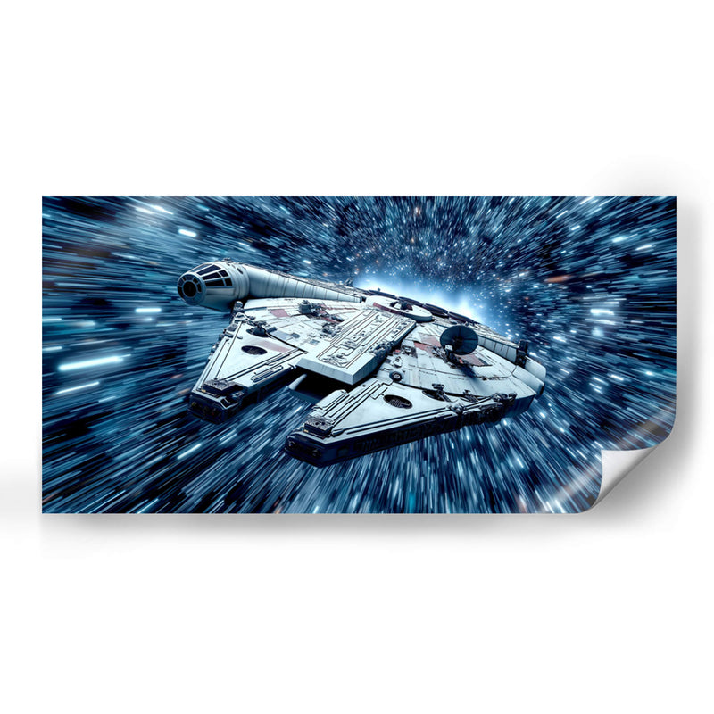 Millenium Falcon - DeLaVegaGaming | Cuadro decorativo de Canvas Lab