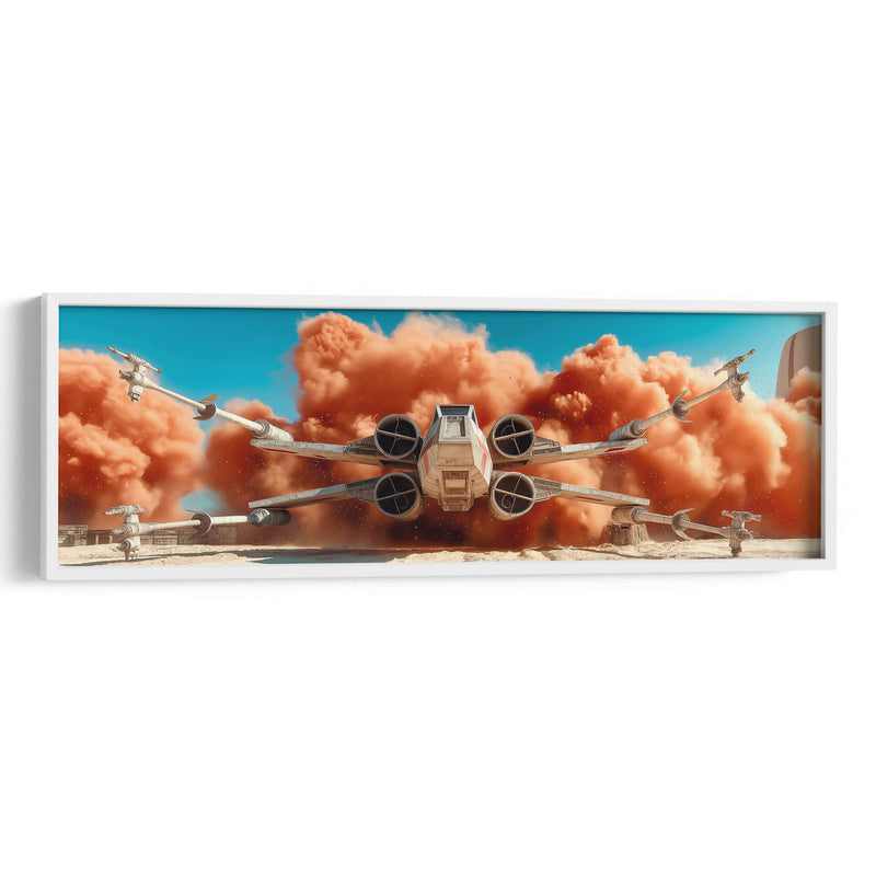 X-Wing - DeLaVegaGaming | Cuadro decorativo de Canvas Lab