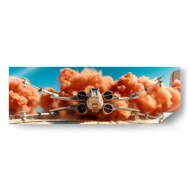 X-Wing - DeLaVegaGaming | Cuadro decorativo de Canvas Lab