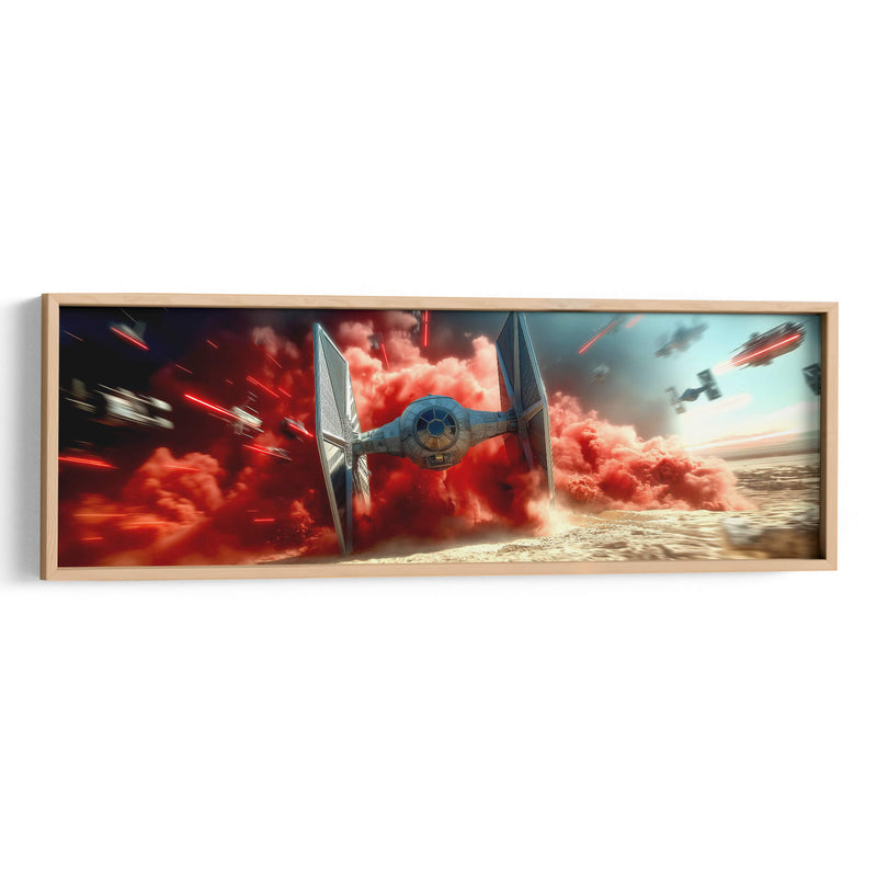 Tie Fighter - DeLaVegaGaming | Cuadro decorativo de Canvas Lab