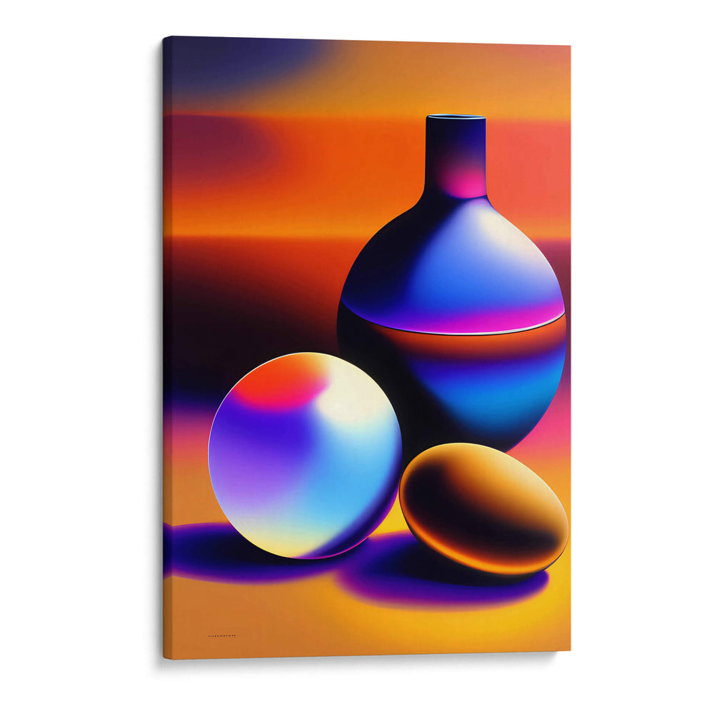 Ánfora Neón Surrealista - DEA Digital Esoteric Art | Cuadro decorativo de Canvas Lab