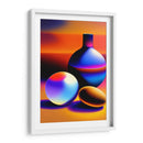 Ánfora Neón Surrealista - DEA Digital Esoteric Art | Cuadro decorativo de Canvas Lab