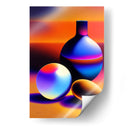 Ánfora Neón Surrealista - DEA Digital Esoteric Art | Cuadro decorativo de Canvas Lab