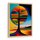 Arbol de Vida Surrealista - DEA Digital Esoteric Art | Cuadro decorativo de Canvas Lab