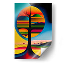 Arbol de Vida Surrealista - DEA Digital Esoteric Art | Cuadro decorativo de Canvas Lab