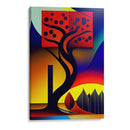 Arbol Geométrico - DEA Digital Esoteric Art | Cuadro decorativo de Canvas Lab