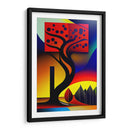 Arbol Geométrico - DEA Digital Esoteric Art | Cuadro decorativo de Canvas Lab