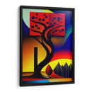 Arbol Geométrico - DEA Digital Esoteric Art | Cuadro decorativo de Canvas Lab