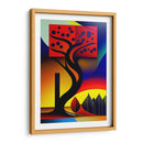 Arbol Geométrico - DEA Digital Esoteric Art | Cuadro decorativo de Canvas Lab