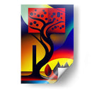 Arbol Geométrico - DEA Digital Esoteric Art | Cuadro decorativo de Canvas Lab