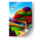 Bosque de Lunas - DEA Digital Esoteric Art | Cuadro decorativo de Canvas Lab