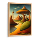 Ciudad Portal - DEA Digital Esoteric Art | Cuadro decorativo de Canvas Lab