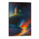 Peñasco Surrealista - DEA Digital Esoteric Art | Cuadro decorativo de Canvas Lab