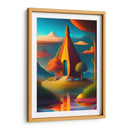 Templo Surrealista - DEA Digital Esoteric Art | Cuadro decorativo de Canvas Lab