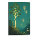 Arbol y Luminarias Surrealistas - DEA Digital Esoteric Art | Cuadro decorativo de Canvas Lab