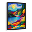 Bosque, Lago, Luna - DEA Digital Esoteric Art | Cuadro decorativo de Canvas Lab