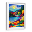 Bosque, Lago, Luna - DEA Digital Esoteric Art | Cuadro decorativo de Canvas Lab