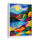 Bosque, Lago, Luna - DEA Digital Esoteric Art | Cuadro decorativo de Canvas Lab