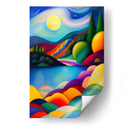 Bosque, Lago, Luna - DEA Digital Esoteric Art | Cuadro decorativo de Canvas Lab