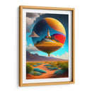 Globo de Paisaje - DEA Digital Esoteric Art | Cuadro decorativo de Canvas Lab