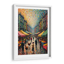 Mercado en Puntillismo - DEA Digital Esoteric Art | Cuadro decorativo de Canvas Lab