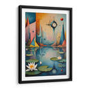 Lago Mágico de Dalí Monet - DEA Digital Esoteric Art | Cuadro decorativo de Canvas Lab