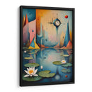 Lago Mágico de Dalí Monet - DEA Digital Esoteric Art | Cuadro decorativo de Canvas Lab