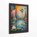 Lago Mágico de Dalí Monet - DEA Digital Esoteric Art | Cuadro decorativo de Canvas Lab