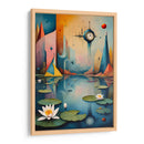 Lago Mágico de Dalí Monet - DEA Digital Esoteric Art | Cuadro decorativo de Canvas Lab