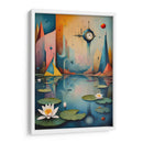 Lago Mágico de Dalí Monet - DEA Digital Esoteric Art | Cuadro decorativo de Canvas Lab