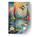 Lago Mágico de Dalí Monet - DEA Digital Esoteric Art | Cuadro decorativo de Canvas Lab