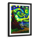 El Pueblo Impresionista - DEA Digital Esoteric Art | Cuadro decorativo de Canvas Lab