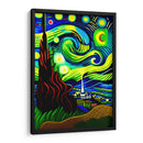 El Pueblo Impresionista - DEA Digital Esoteric Art | Cuadro decorativo de Canvas Lab