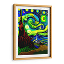 El Pueblo Impresionista - DEA Digital Esoteric Art | Cuadro decorativo de Canvas Lab