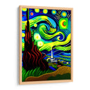 El Pueblo Impresionista - DEA Digital Esoteric Art | Cuadro decorativo de Canvas Lab