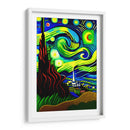 El Pueblo Impresionista - DEA Digital Esoteric Art | Cuadro decorativo de Canvas Lab