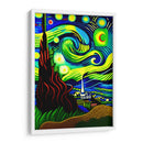 El Pueblo Impresionista - DEA Digital Esoteric Art | Cuadro decorativo de Canvas Lab