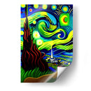 El Pueblo Impresionista - DEA Digital Esoteric Art | Cuadro decorativo de Canvas Lab