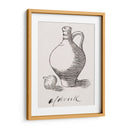 Bodegón de xilografía con jarra y cebolla - Julie de Graag | Cuadro decorativo de Canvas Lab