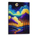Noche Lunar Impresionista - DEA Digital Esoteric Art | Cuadro decorativo de Canvas Lab