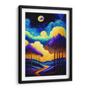 Noche Lunar Impresionista - DEA Digital Esoteric Art | Cuadro decorativo de Canvas Lab