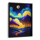 Noche Lunar Impresionista - DEA Digital Esoteric Art | Cuadro decorativo de Canvas Lab