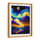 Noche Lunar Impresionista - DEA Digital Esoteric Art | Cuadro decorativo de Canvas Lab