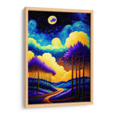Noche Lunar Impresionista - DEA Digital Esoteric Art | Cuadro decorativo de Canvas Lab