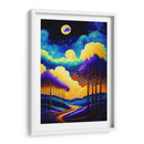 Noche Lunar Impresionista - DEA Digital Esoteric Art | Cuadro decorativo de Canvas Lab